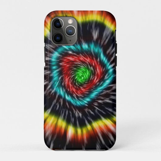 Black Opal Gefärbte Krawatte, Case-Mate iPhone Hülle (Rückseite)