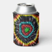 Black Opal Gefärbte Krawatte, Dosenkühler (Kanne Rückseite)