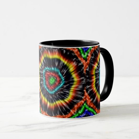 Black Opal Gefärbte Krawatte, Tasse (VorderseiteRechts)