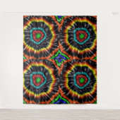 Black Opal Gefärbte Krawatte, Wandteppich (Vorderseite)