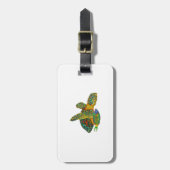 Black Opal SeaTurtle Gepäckanhänger (Vorderseite vertikal)
