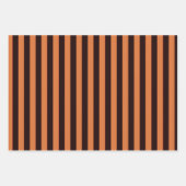 Black Orange Ghost Candy Mais Orange Halloween Geschenkpapier Set (Vorderseite 2)