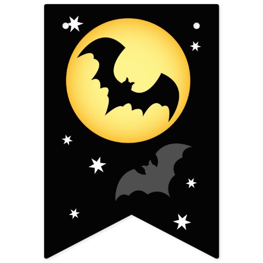 Black & Orange Halloween Banner (Erste Fahne)