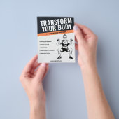 Black & Orange - Personal Trainer Flyer (Gruppe)