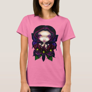 Black Orchid Fairy Gothic Blume Shirt