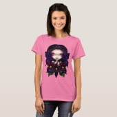Black Orchid Fairy Gothic Blume Shirt (Vorne ganz)