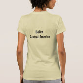 Black Orchid of Belize T-Shirt (Rückseite)