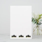 Black Owls Design Briefpapier (Stehend Vorderseite)