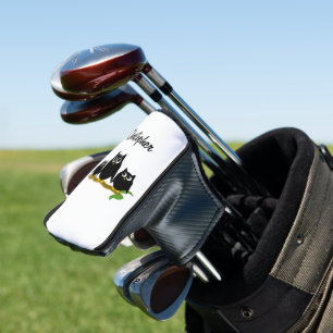 Black Owls Design Individuell Gestaltet Golf Headcover