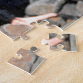 Black Oyster Catcher Alaska. Puzzle (Seite)