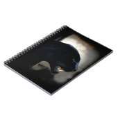 Black Panther Animal Lover Artwork Notizblock (Linke Seite)