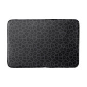 Black Panther Animal Print Badematte (Vorderseite)