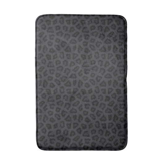Black Panther Animal Print Badematte (Vorderseite Vertikal)