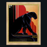 Black Panther Art Deco Poster<br><div class="desc">Das ist ein ikonisches Art Deco Design. Der Schwarze Panther hat scharfe Deko-Linien und ist ein beeindruckendes Bild. Dies macht ein großartiges Poster und es könnte gerahmt sein, eine String-Ergänzung zu einer Wand in Ihrer Zuhause zu machen.</div>