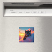 Black Panther Art Magnet (In Situ (Geschirrspüler))