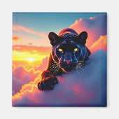 Black Panther Art Magnet (Vorne)