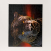 Black Panther Big Cats. Puzzle (Vertikal)