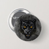 Black Panther Button (Vorne & Hinten)