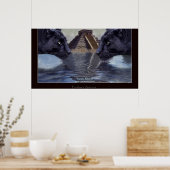 BLACK PANTHER & CHICHEN ITZA Art Poster (Küche)