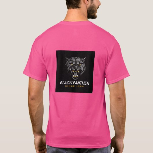 Black Panther Fierce Graphic T - Shirt (Rückseite)
