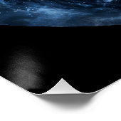 Black Panther – Fire & Ice | Mystical Animal Fanta Poster (Ecke)