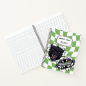 Black Panther Gamer mit einem Videogame Controller Notizblock (Innenseite)