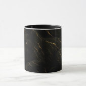 Black Panther Gold Marble Art Tasse (Zentrum)