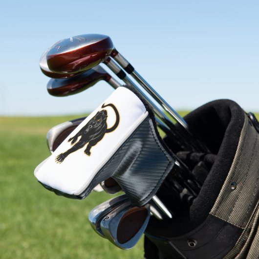 Black Panther Golf Head Cover Golf Headcover (In Situ)