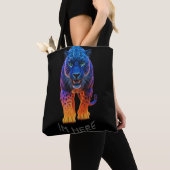 Black Panther Grafik "Ich bin hier" Tasche (Von Nahem)