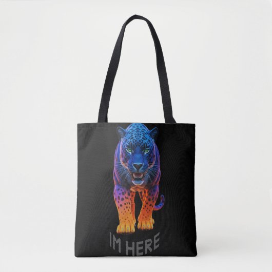 Black Panther Graphic "I'm Here"   Tasche (Vorderseite)