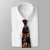 Black Panther Head Claws Sportfußball Necktie Krawatte (Gebunden)