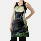 Black Panther in the Jungle Schürze (InSitu)