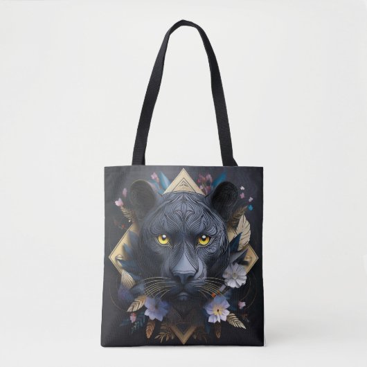 "Black Panther" individuell anpassbar Tasche (Vorderseite)