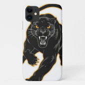 Black Panther iPhone Case (Rückseite)