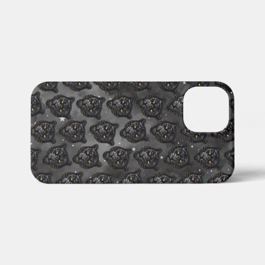 Black Panther iPhone Hülle (Rückseite (Horizontal))