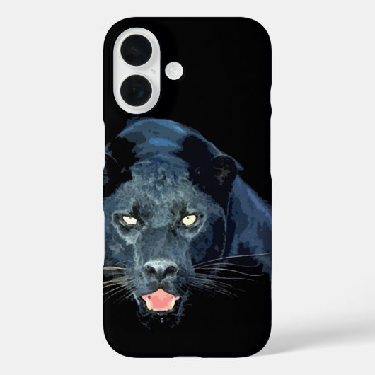 Black Panther Jaguar Eyes Case-Mate iPhone Hülle (Rückseite)