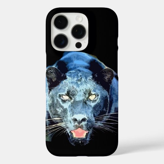Black Panther Jaguar Eyes Case-Mate iPhone Hülle (Rückseite)