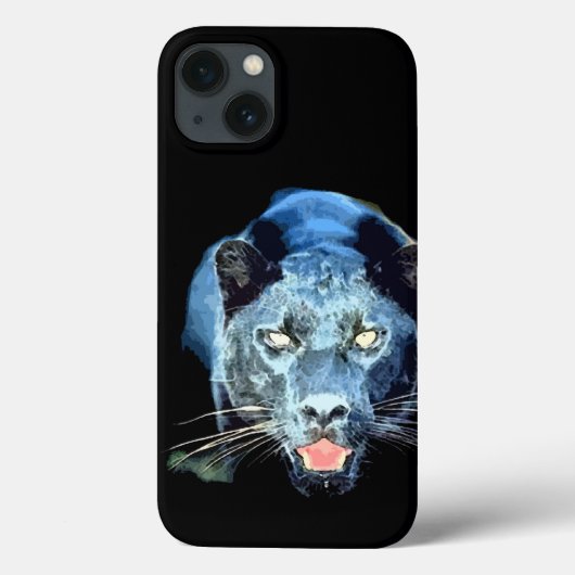 Black Panther Jaguar Eyes Case-Mate iPhone Hülle (Rückseite)
