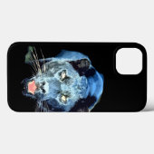 Black Panther Jaguar Eyes Case-Mate iPhone Hülle (Rückseite (Horizontal))