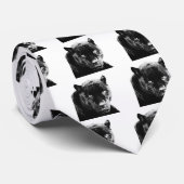 Black Panther Jaguar Krawatte (Gerollt)