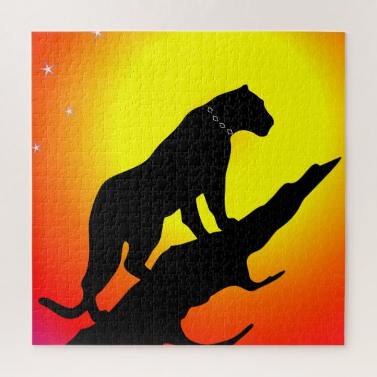Black Panther Jigsaw Puzzle (Vertikal)