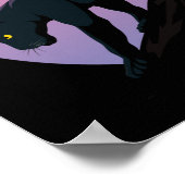 Black Panther Jungle Animal Poster (Ecke)