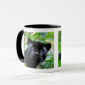Black Panther Macro Tasse (Vorderseite Links)