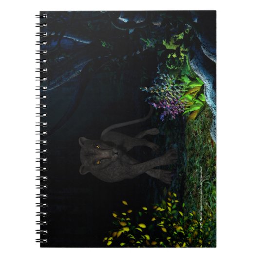 Black Panther Notebook Notizblock (Vorderseite)