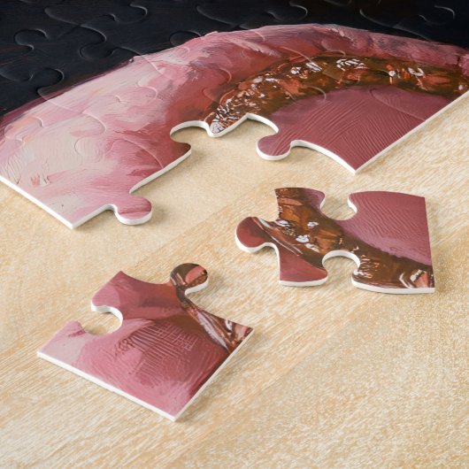 Black Panther Pink Sofa Puzzle (Seite)