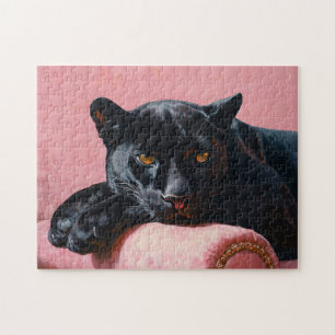 Black Panther Pink Sofa Puzzle
