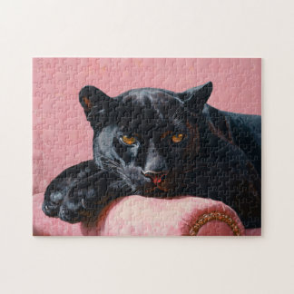 Black Panther Pink Sofa Puzzle