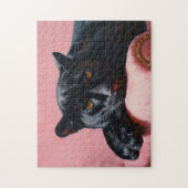 Black Panther Pink Sofa Puzzle (Vertikal)