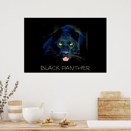 Black Panther Poster (Küche)