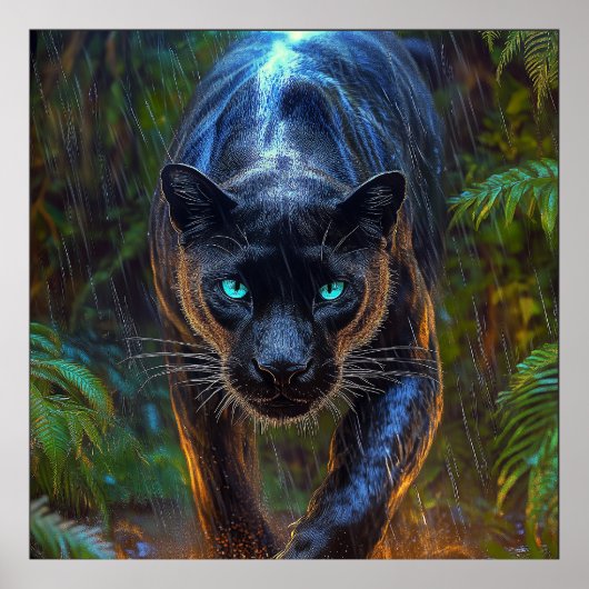 Black Panther Poster (Vorne)